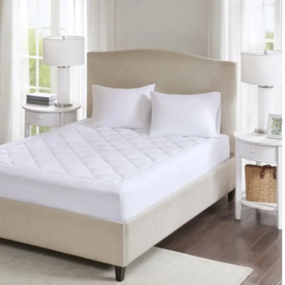 Harmony Plush Deep Pocket Waterproof Polyester King Mattress Pad